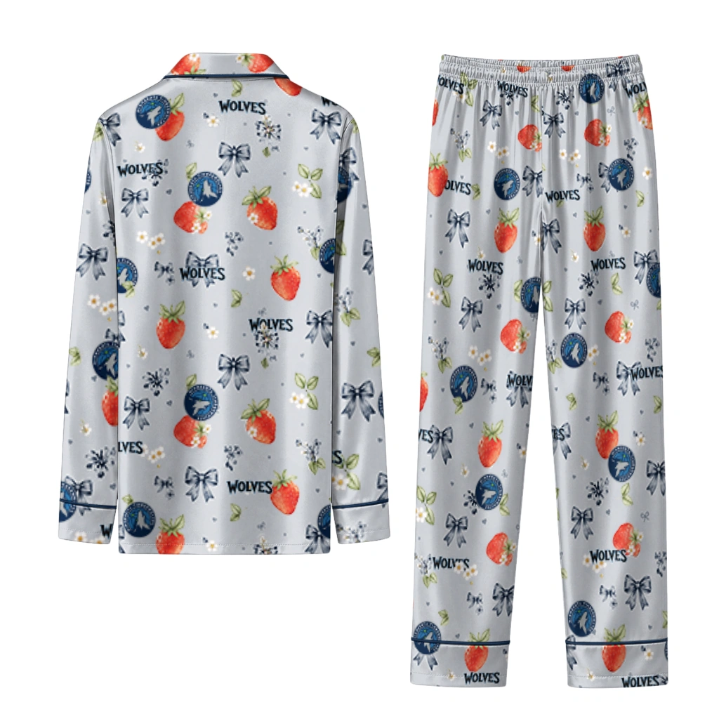 minnesota timberwolves long pajama set custom ribbon florals midnight blue fashion forward.webp minnesota timberwolves long pajama set custom ribbon florals midnight blue fashion forward.webp