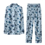 Minnesota Timberwolves Long Pajama Set Customized Character Scatter Best Selling