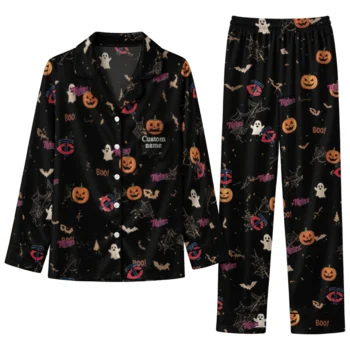 minnesota twins long pajama set personalized icon confetti black best selling.webp