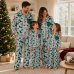 Minnesota Wild Long Pajama Set Customized Character Scatter Best Selling