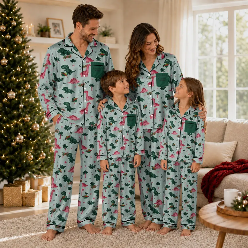 Minnesota Wild Long Pajama Set Customized Character Scatter Latest Model Minnesota Wild Long Pajama Set Customized Character Scatter Latest Model