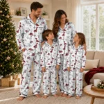 Mississippi State Bulldogs Long Pajama Set Personalized Character Scatter Best Selling