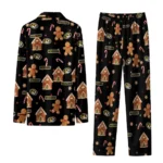 Missouri Tigers Long Pajama Set Custom Candy Scatter Black Best Selling