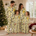 Missouri Tigers Long Pajama Set Custom Character Scatter Best Selling