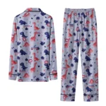 Montreal Canadiens Long Pajama Set Personalized Character Scatter Best Selling