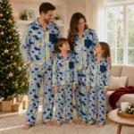 Nashville Predators Long Pajama Set Custom Character Scatter Best Selling