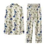 Navy Midshipmen Long Pajama Set Personalized Character Scatter Best Selling