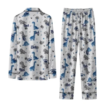 Nevada Wolf Pack Long Pajama Set Customized Character Scatter Fashion Forward