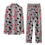New Jersey Devils Long Pajama Set Customized Character Scatter Best Selling