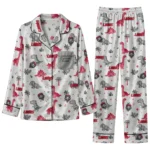 New Mexico Lobos Long Pajama Set - Custom Character Scatter 1 New Mexico Lobos Long Pajama Set Custom Character Scatter Best Selling