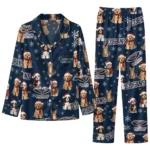 New Orleans Pelicans Long Pajama Set - Personalized Animal Scatter Navy 1 New Orleans Pelicans Long Pajama Set Personalized Animal Scatter Navy Best Selling