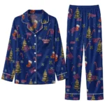 New York Giants Long Pajama Set - Customized Sprig Scatter Blue 1 New York Giants Long Pajama Set Customized Sprig Scatter Blue Best Selling