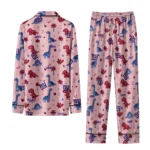 New York Giants Long Pajama Set Personalized Character Scatter Best Selling