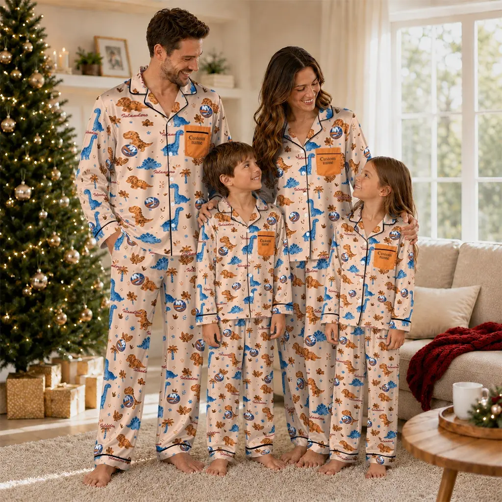 New York Islanders Long Pajama Set Personalized Character Scatter Latest Model New York Islanders Long Pajama Set Personalized Character Scatter Latest Model