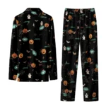 new york jets long pajama set customized icon confetti black best selling.webp