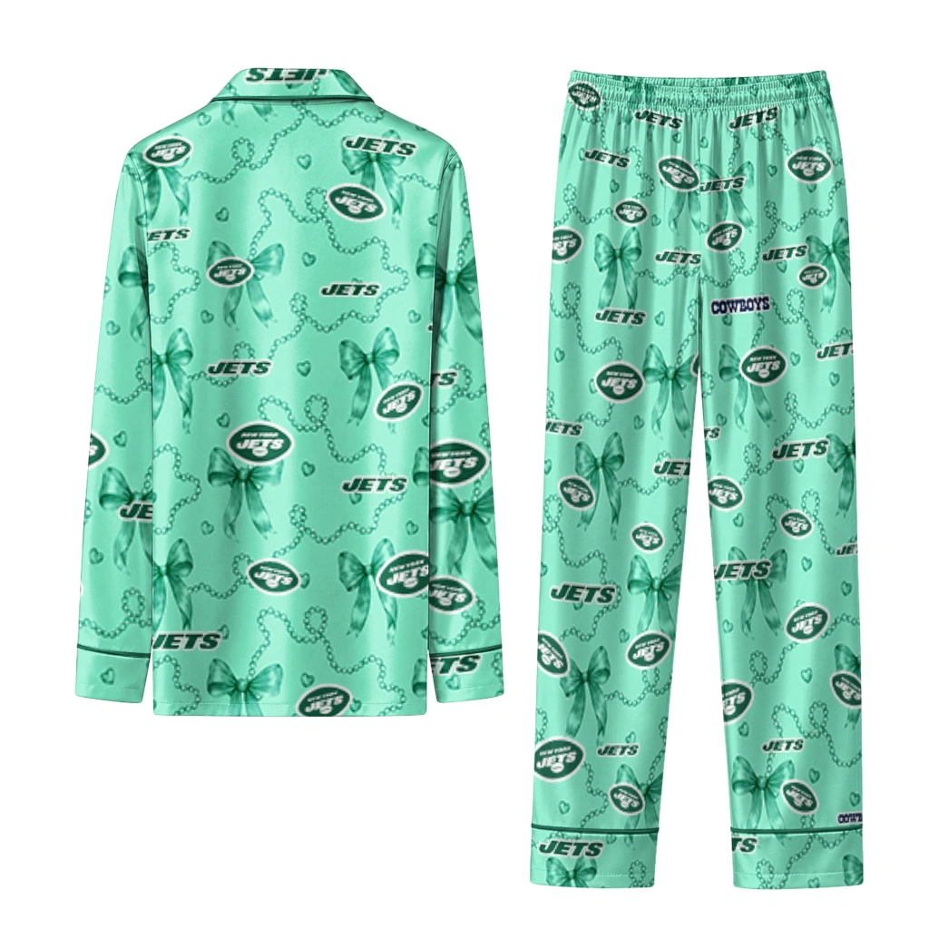 new york jets long pajama set personalized ribbon chains green fashion forward.webp new york jets long pajama set personalized ribbon chains green fashion forward.webp