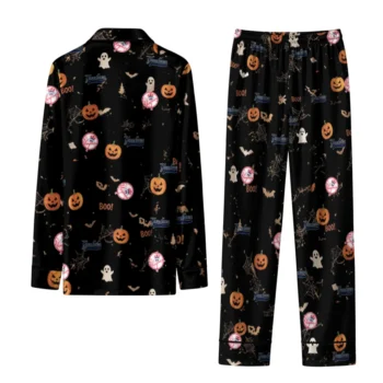 new york yankees long pajama set customized icon confetti black fashion forward.webp