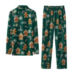 Oakland Athletics Long Pajama Set Personalized Candy Scatter Green Best Selling