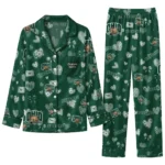 Ohio Bobcats Long Pajama Set - Personalized Heart Charms Green 1 Ohio Bobcats Long Pajama Set Personalized Heart Charms Green Best Selling
