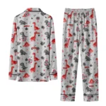 Ohio State Buckeyes Long Pajama Set Customized Character Scatter Best Selling