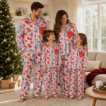 Oklahoma City Thunder Long Pajama Set Customized Character Scatter Best Selling