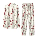 Oklahoma Sooners Long Pajama Set Custom Character Scatter Best Selling
