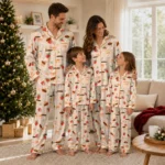 Oklahoma State Cowboys Long Pajama Set Personalized Ribbon Florals Orange Best Selling