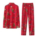 Ole Miss Rebels Long Pajama Set Customized Sprig Scatter Red Best Selling