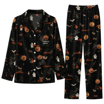Oregon State Beavers Long Pajama Set Personalized Icon Confetti Black Best Selling