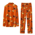 Oregon State Beavers Long Pajama Set Personalized Snack Scatter Orange Best Selling
