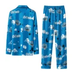 Orlando Magic Long Pajama Set Customized Cloud Stars Blue Best Selling