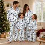Penn State Nittany Lions Long Pajama Set Personalized Character Scatter Best Selling