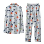Penn State Nittany Lions Long Pajama Set Personalized Ribbon Florals Blue Best Selling