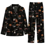 philadelphia flyers long pajama set custom icon confetti black best selling.webp