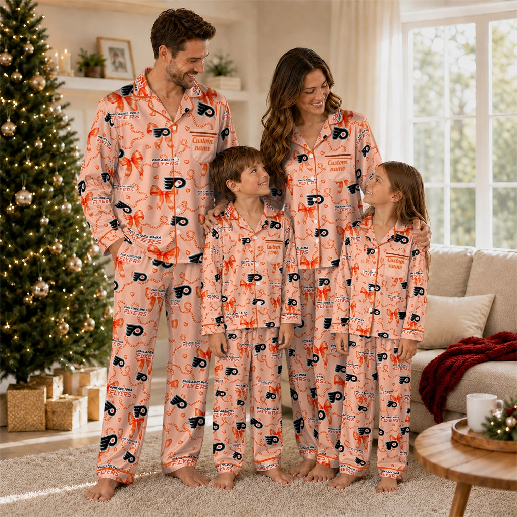 philadelphia flyers long pajama set customized ribbon chains orange latest model.webp philadelphia flyers long pajama set customized ribbon chains orange latest model.webp