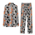 Philadelphia Flyers Long Pajama Set Personalized Character Scatter Best Selling