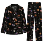 philadelphia phillies long pajama set custom icon confetti black best selling.webp