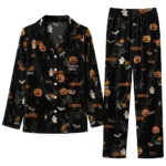 phoenix suns long pajama set personalized icon confetti black best selling.webp