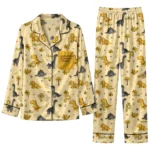 Pittsburgh Pirates Long Pajama Set Custom Character Scatter Best Selling
