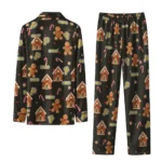 Pittsburgh Pirates Long Pajama Set Customized Candy Scatter Black Best Selling