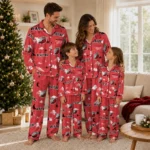 Portland Trail Blazers Long Pajama Set Customized Cloud Stars Red Best Selling