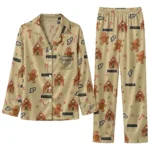 Purdue Boilermakers Long Pajama Set - Custom Candy Scatter Gold 1 Purdue Boilermakers Long Pajama Set Custom Candy Scatter Gold Best Selling