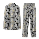 Purdue Boilermakers Long Pajama Set Custom Character Scatter Best Selling