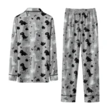 San Antonio Spurs Long Pajama Set Customized Character Scatter Best Selling