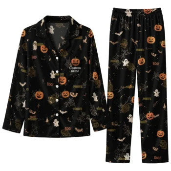 san diego padres long pajama set personalized icon confetti black best selling.webp