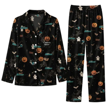 san jose sharks long pajama set personalized icon confetti black best selling.webp