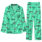 Saskatchewan Roughriders Long Pajama Set - Personalized Ribbon Chains Green 1 Saskatchewan Roughriders Long Pajama Set Personalized Ribbon Chains Green Best Selling