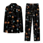 seattle kraken long pajama set custom icon confetti black best selling.webp