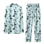 Seattle Kraken Long Pajama Set Personalized Character Scatter Best Selling