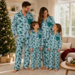 Seattle Mariners Long Pajama Set Custom Character Scatter Best Selling